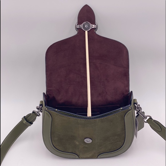 Coach Georgie Saddle Crossbody - Picture 6 of 12